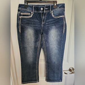 Maurice's cropped jeans